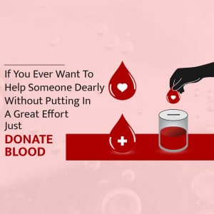 Blood Donation Instagram banner