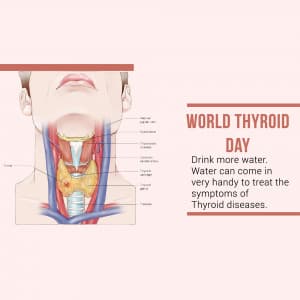 World Thyroid Awareness Day greeting image