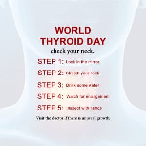 World Thyroid Awareness Day graphic