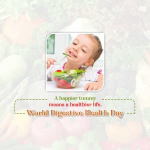 World Digestive Health Day ad post