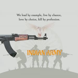 Indian Army post