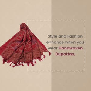 Dhoti Dupatta marketing poster