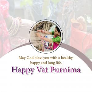 Vat Purnima advertisement banner