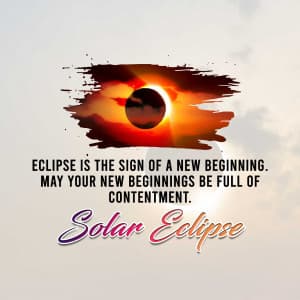 Solar Eclipse poster