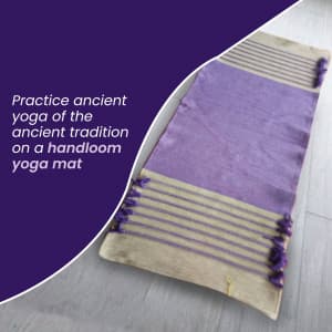 Yoga Mat business template