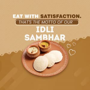 Idli business banner