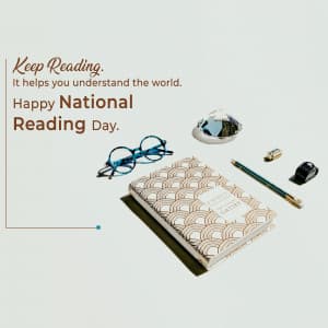 National Reading Day banner