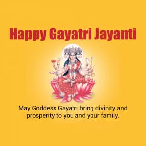 Gayatri Jayanti graphic