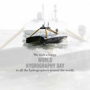 World Hydrographic Day ad post