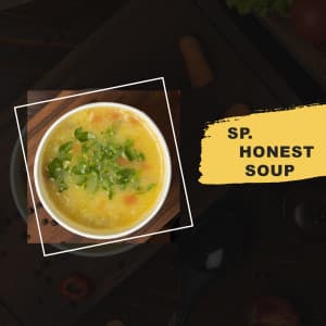 Soup promotional poster