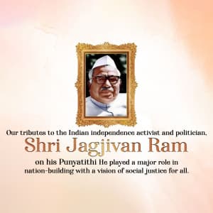 Jagjivan Ram Punyatithi Instagram Post