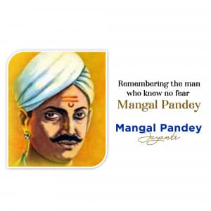 Mangal Pandey Jayanti festival image