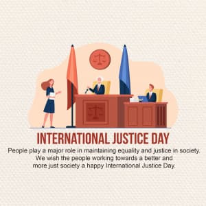 International Justice Day festival image