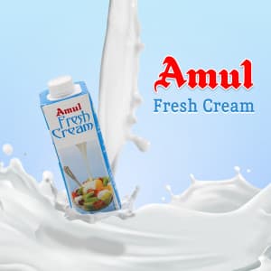 Cream promotional post