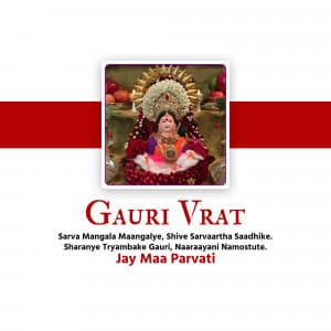 Gauri Vrat ad post