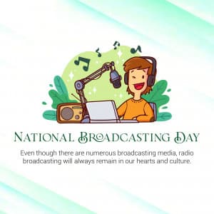 National Broadcasting Day festival image