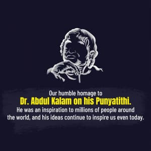 Dr APJ Abdul Kalam Punyatithi festival image