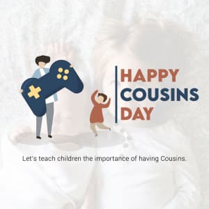 Cousins Day greeting image