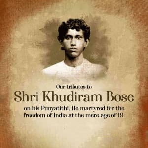 Khudiram Bose Punyatithi Instagram Post