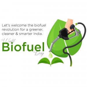 World Biofuel Day graphic