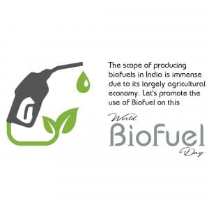 World Biofuel Day Instagram Post