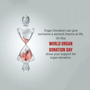 World Organ Donation Day poster Maker