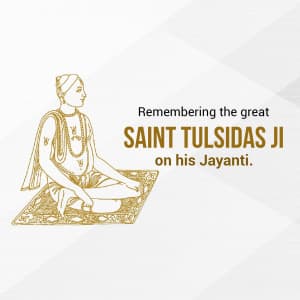 Tulsidas Jayanti event advertisement