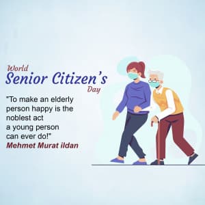 World Senior Citizen’s Day ad post