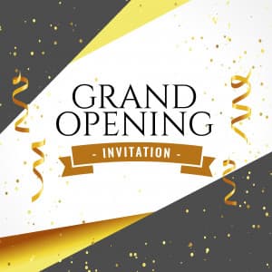 Grand opening Instagram banner
