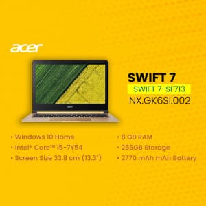 acer promotional template