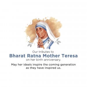 Mother Teresa Jayanti ad post