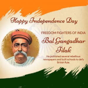 Freedom Fighters Of India whatsapp status poster
