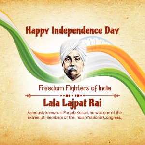 Freedom Fighters Of India Facebook Poster