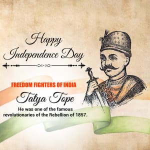 Freedom Fighters Of India poster Maker