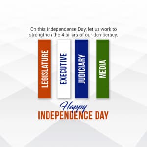 4 Pillars Of Indian Democracy event advertisement
