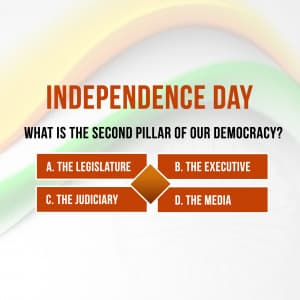 4 Pillars Of Indian Democracy graphic