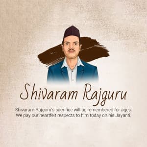 Shivaram Rajguru Jayanti Instagram Post