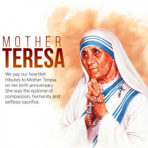 Mother Teresa Jayanti Instagram Post