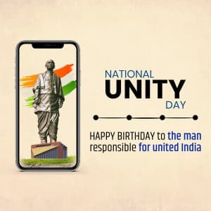 National Unity Day advertisement banner