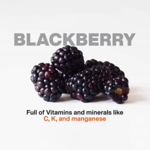 Blackberry promotional post