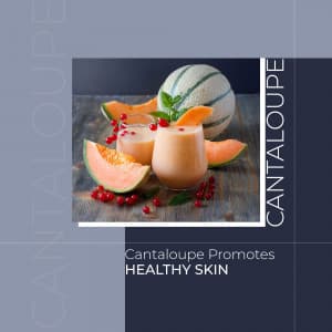 Cantaloupe promotional template