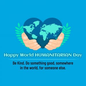 World Humanitarian Day ad post