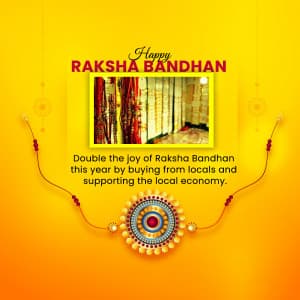 Vocal For Local Raksha Bandhan flyer