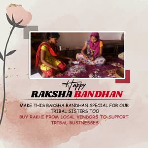 Vocal For Local Raksha Bandhan creative image