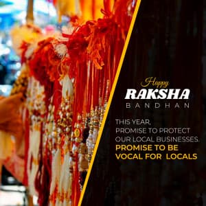 Vocal For Local Raksha Bandhan Instagram Post