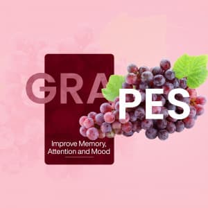 Grapes promotional poster