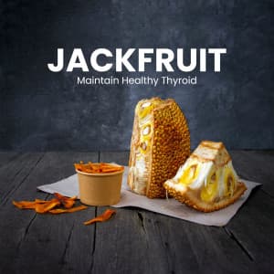 Jackfruit promotional template