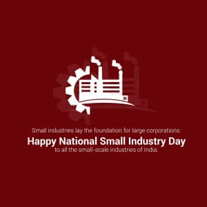 National Small Industry Day image