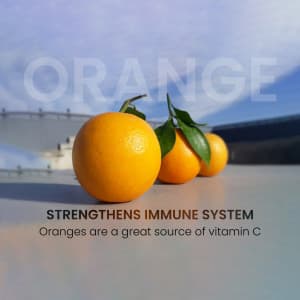 Orange promotional images