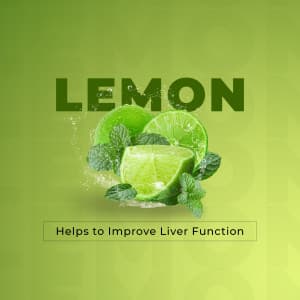 Lemon promotional template